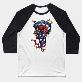 Neurology Nerd Banner Baseball T-Shirt